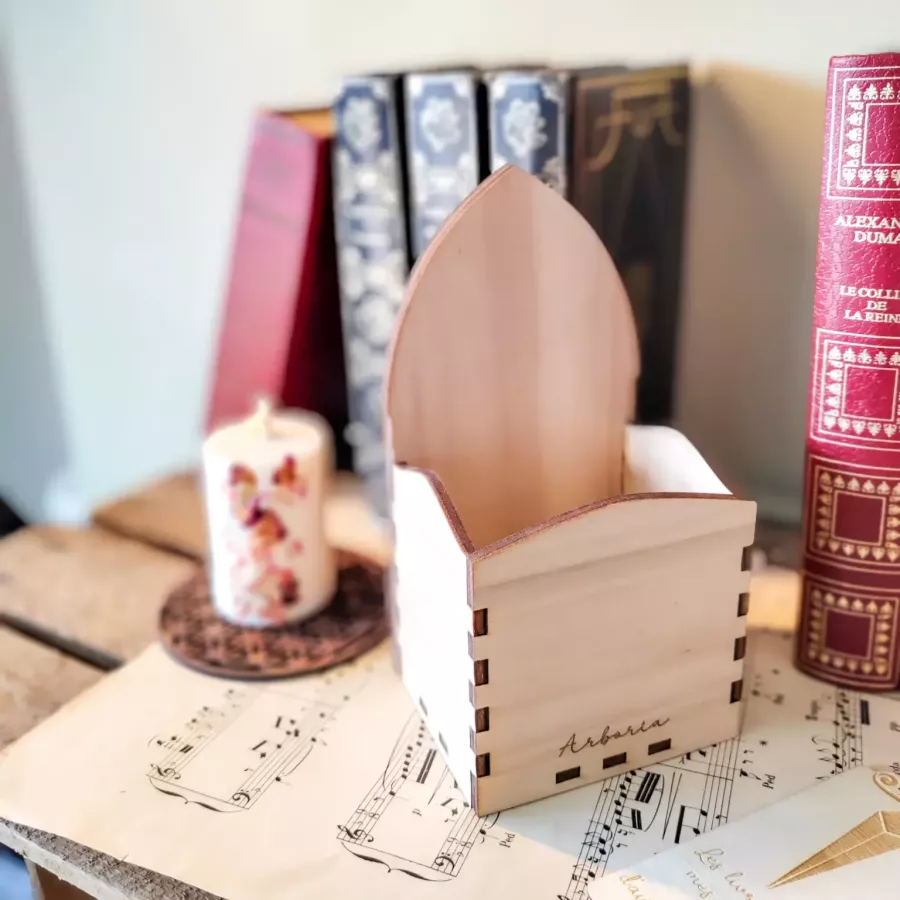 Décoration de bibliothèque - séparateur de livres