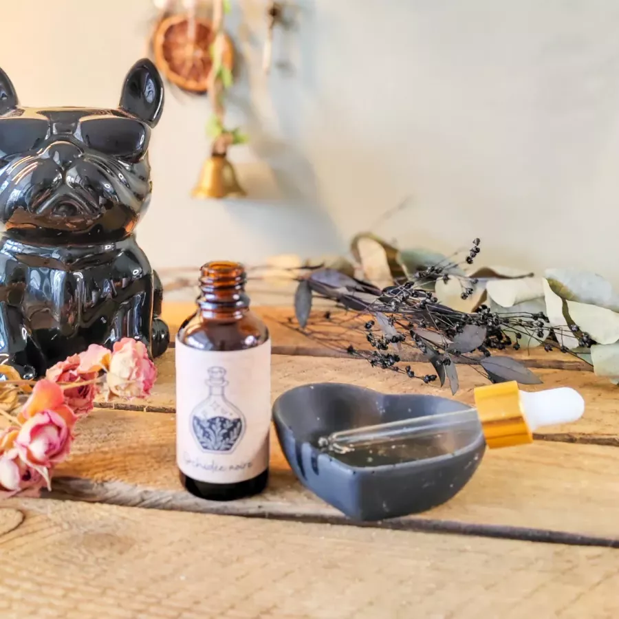 Huile parfumée végétale - Orchidée Noire