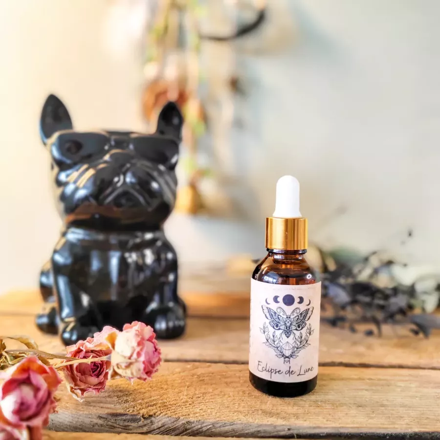 huile parfumée Éclipse de Lune – floral et boisé