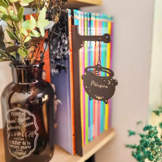 Séparateur de BD - Arche Calligraphique & Chaudron des Sorcières