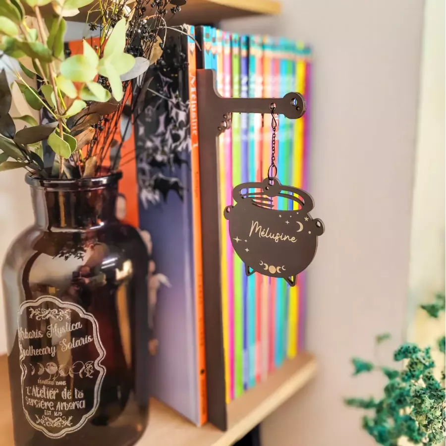 Séparateur de BD - Arche Calligraphique & Chaudron des Sorcières