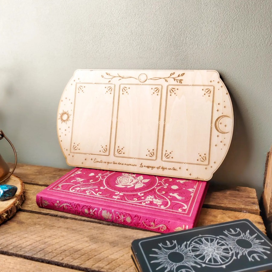 Support de tirage Tarot - univers céleste - Mystic'Arboria