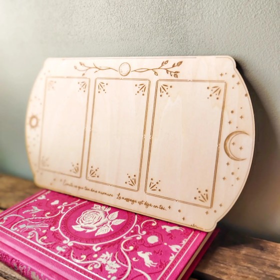 Support de tirage Tarot - univers céleste - Mystic'Arboria