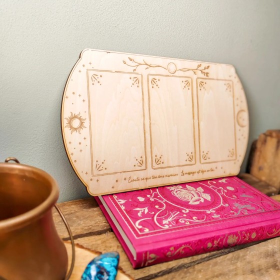 Support de tirage Tarot - univers céleste - Mystic'Arboria