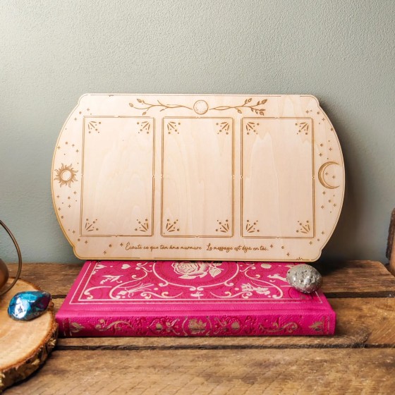 Support de tirage Tarot - univers céleste - Mystic'Arboria