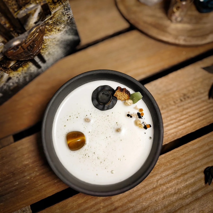Bougie artisanale witchy
