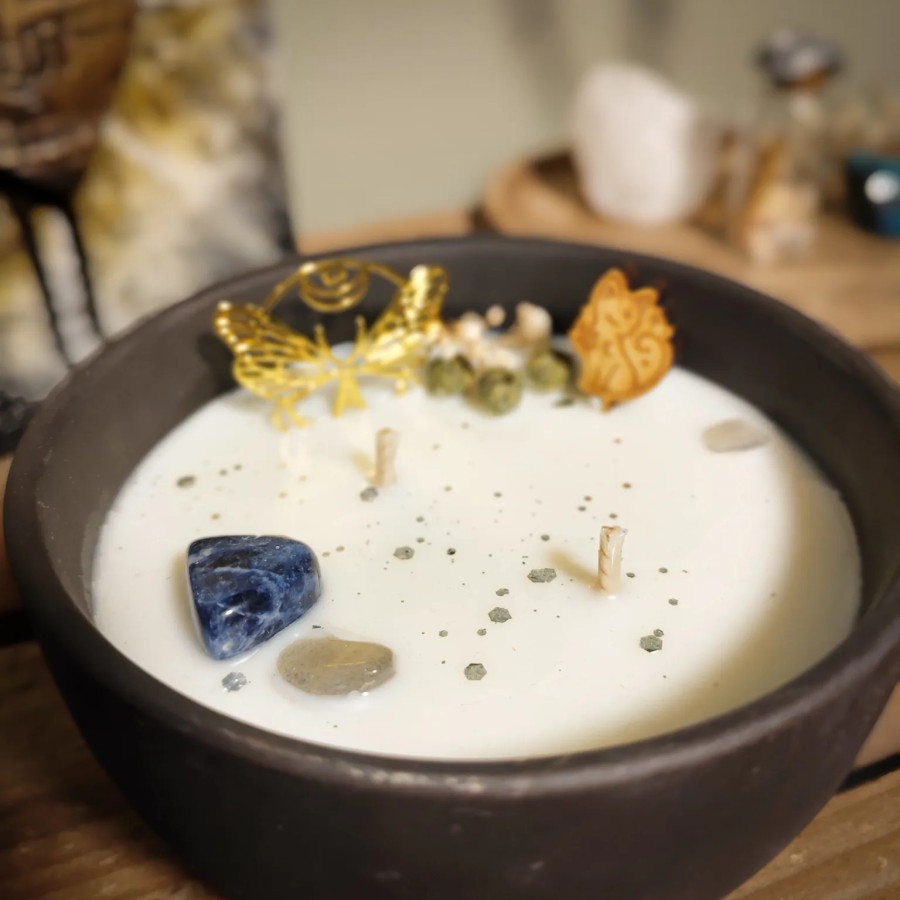 Bougie artisanale witchy
