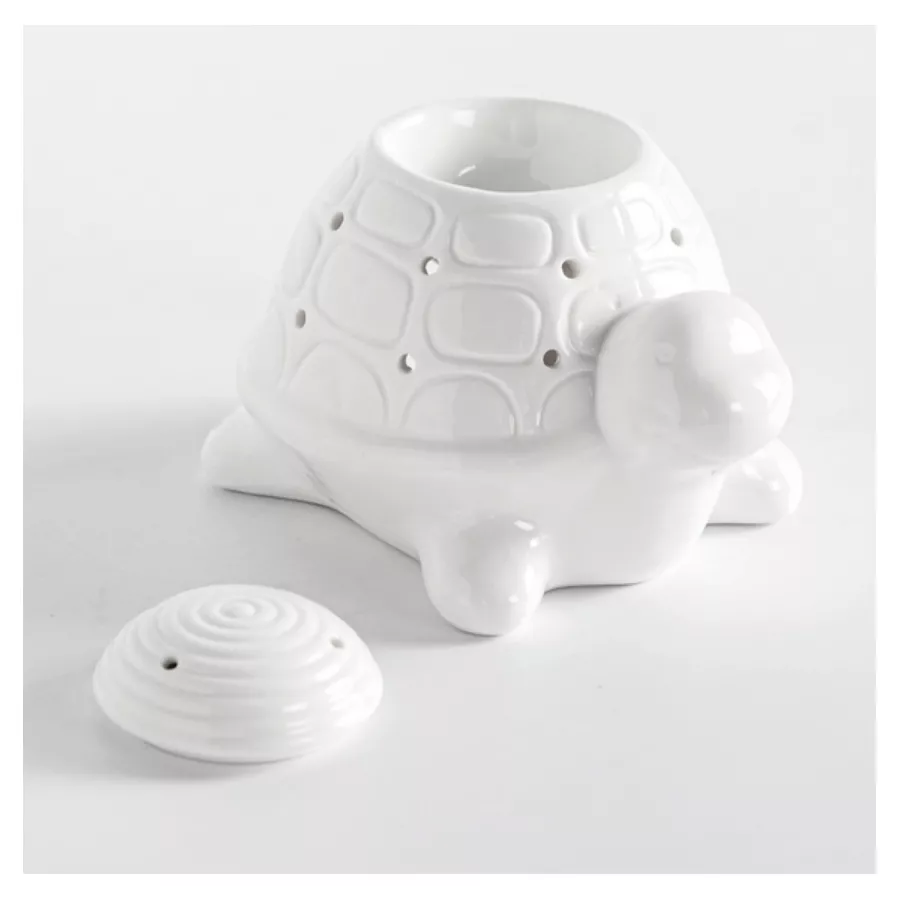 Brûle-Parfums en céramique : La tortue Franklin